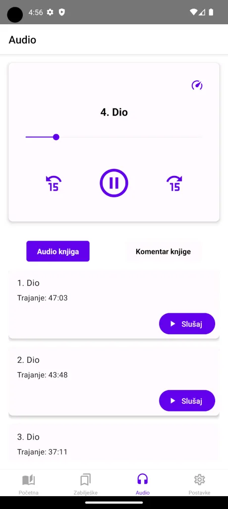 Prikaz ekrana aplikacije Namaz radost oka moga (3)
